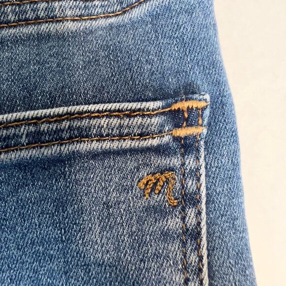 Madewell 10" Roadtripper Jeans Style # MD518 Woman's 27 Skinny High Rise Stretch - Picture 11 of 16